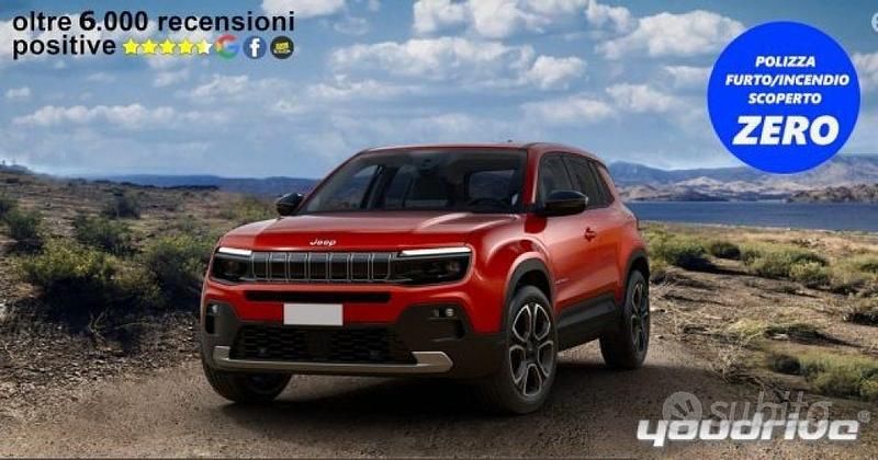 Rosso Nuova 2025 Jeep Avenger Longitude SUV | 18.590 € (Super prezzo) - Immagine 1/1