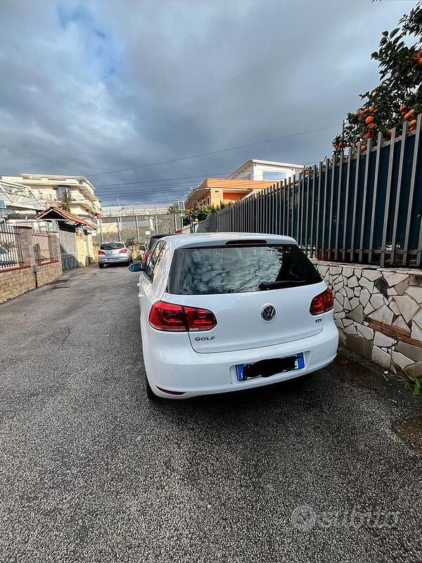 Usata VW Golf VI 2011 Bianco Utilitaria