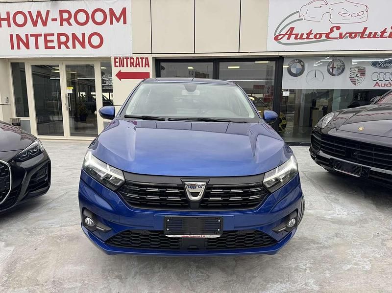 Usata Dacia Sandero Comfort 91 CV (66 kW) 2021 Blu/azzurro Berlina
