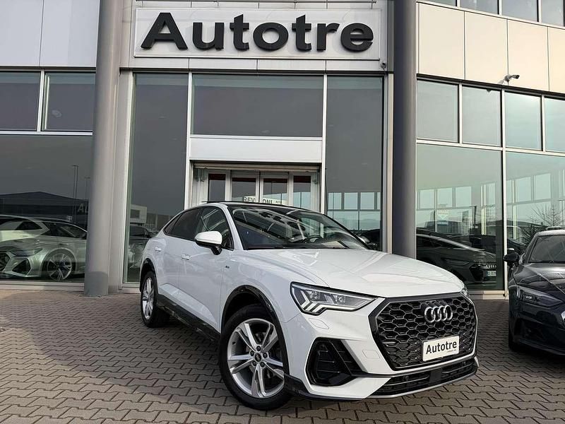 Usata Audi Q3 Sportback S-Line 150 CV (110 kW) 2021 Bianco SUV