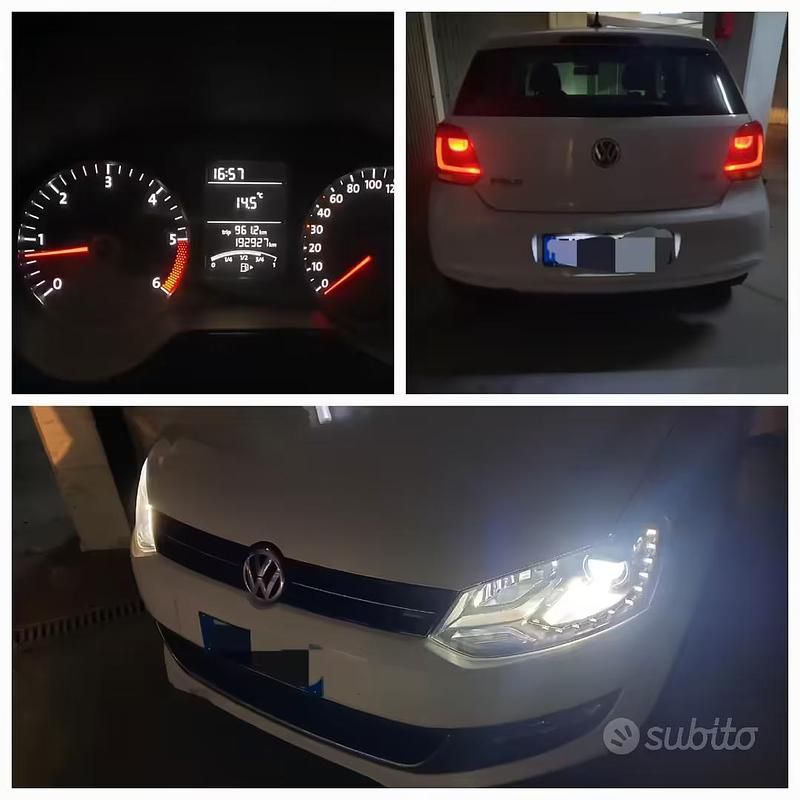 Usata VW Polo 90 CV (66 kW) 2012 Bianco Utilitaria