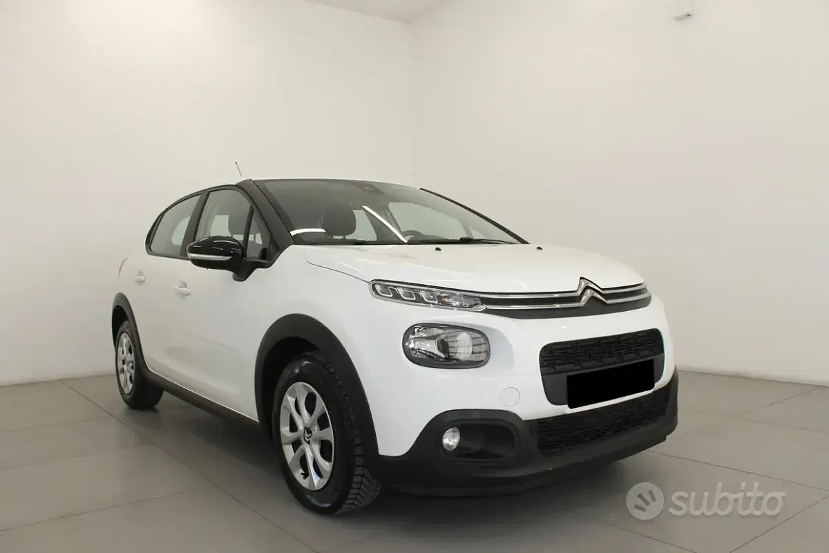 Usata Citroën C3 Feel 83 CV (61 kW) 2019 Bianco Utilitaria