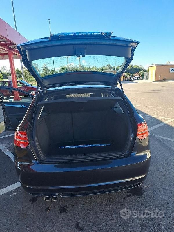 Usata Audi A3 S-Line 150 CV (110 kW) 2010 Nero Utilitaria