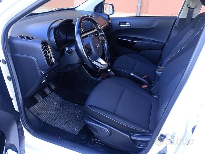 Gebraucht Kia Picanto 65 PS (47 kW) 2018 Weiß Kleinwagen