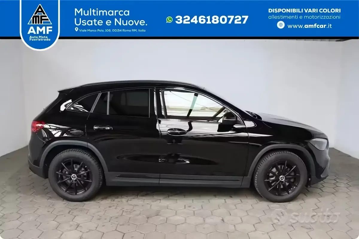 Usata Mercedes GLA180 Progressive 136 CV (100 kW) 2024 Nero SUV