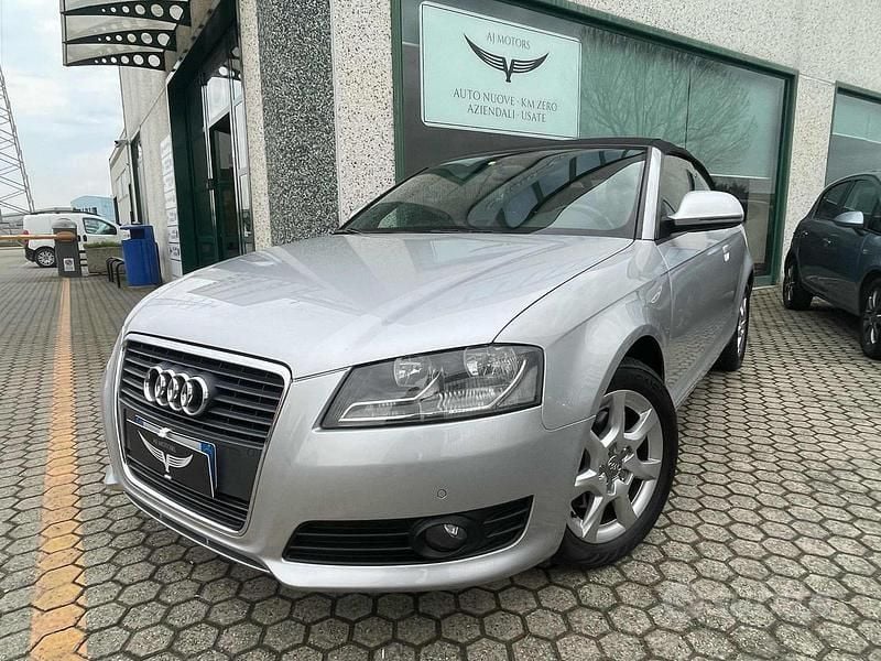 Usata Audi A3 Cabriolet Ambition 160 CV (117 kW) 2008 Grigio Cabrio