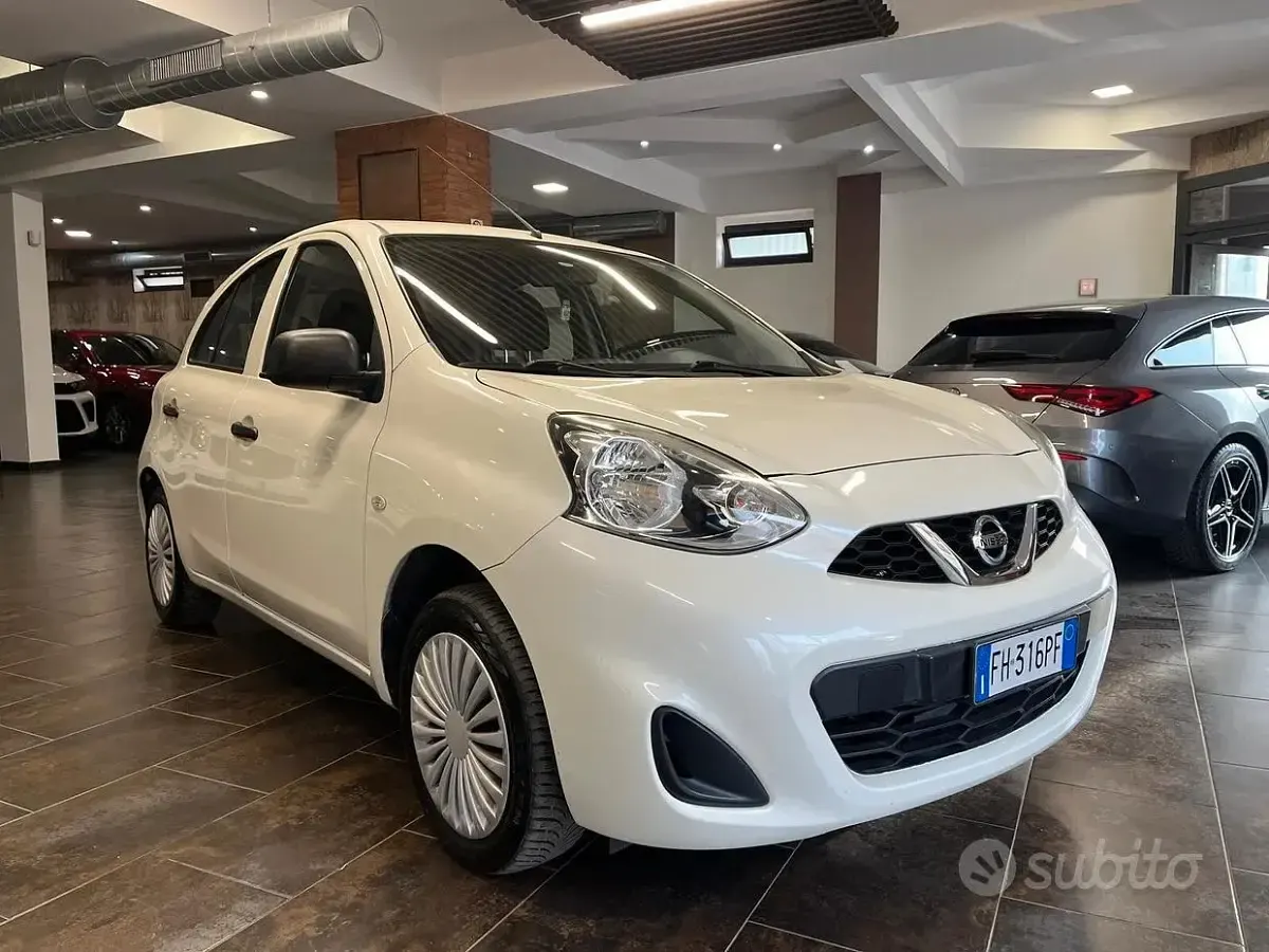 Usata Nissan Micra Visia 80 CV (58 kW) 2017 Bianco Utilitaria