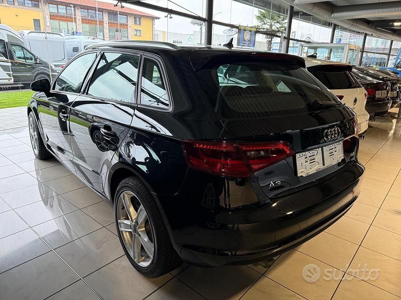 Usata Audi A3 Ambition 105 CV (77 kW) 2014 Nero Berlina