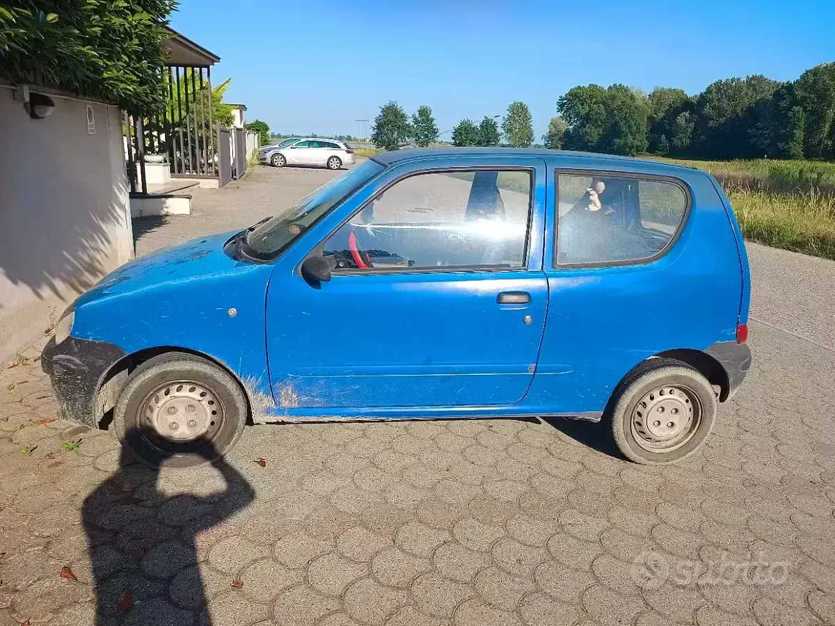 Usata Fiat 600 2002 Blu Utilitaria