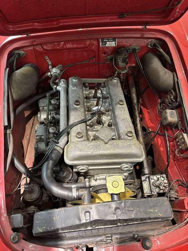 Usata Alfa Romeo Giulietta 80 CV (58 kW) 1961 Rosso Cabrio