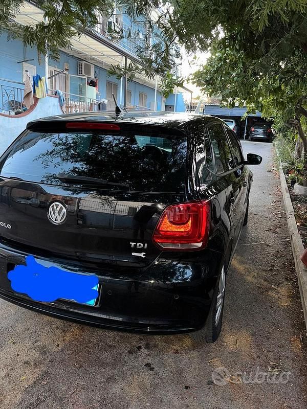Usata VW Polo 60 CV (44 kW) 2013 Nero Berlina