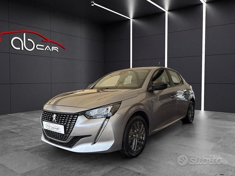 Usata Peugeot 208 Active 75 CV (55 kW) 2022 Grigio Utilitaria