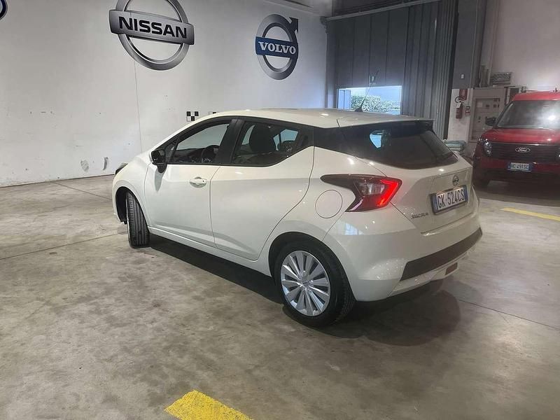 Usata Nissan Micra Acenta 92 CV (67 kW) 2022 Bianco Utilitaria
