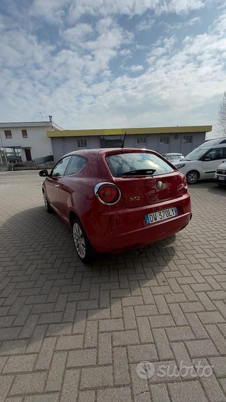 Usata Alfa Romeo MiTo Progression 79 CV (58 kW) 2009 Rosso Utilitaria