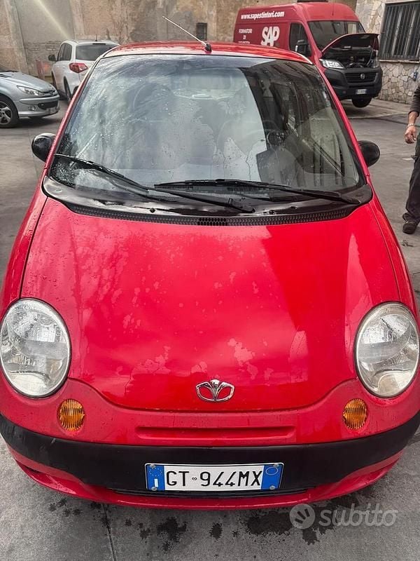 Usata Chevrolet Matiz 2002 Rosso Utilitaria