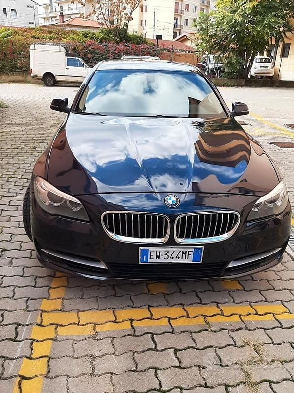 Usata BMW 520 136 CV (100 kW) 2014 Blu Station wagon