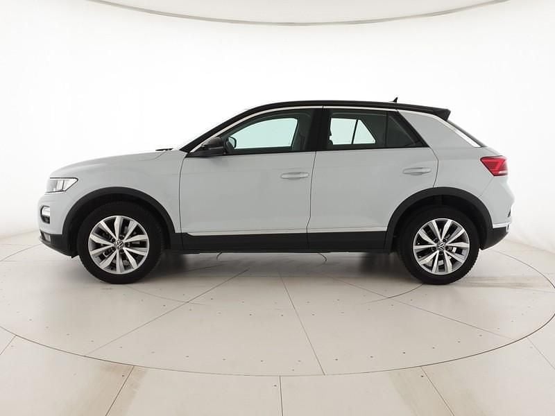 Usata VW T-Roc Style 150 CV (110 kW) 2021 White silver metallizzato nero SUV