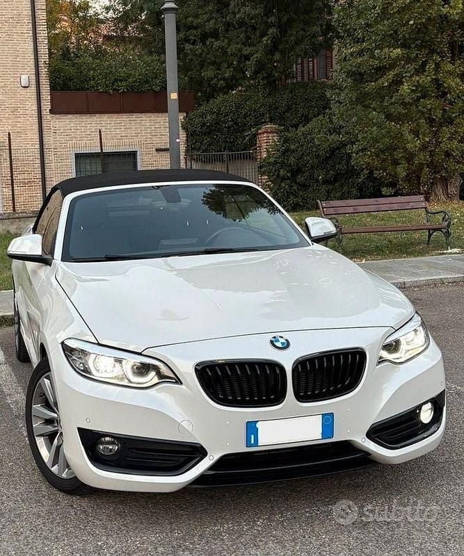 Usata BMW 220 Advantage 190 CV (139 kW) 2023 Bianco Cabrio
