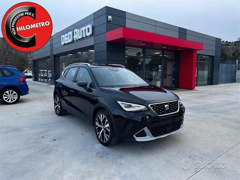 Usata Seat Arona Xperience 90 CV (66 kW) 2021 Nero SUV