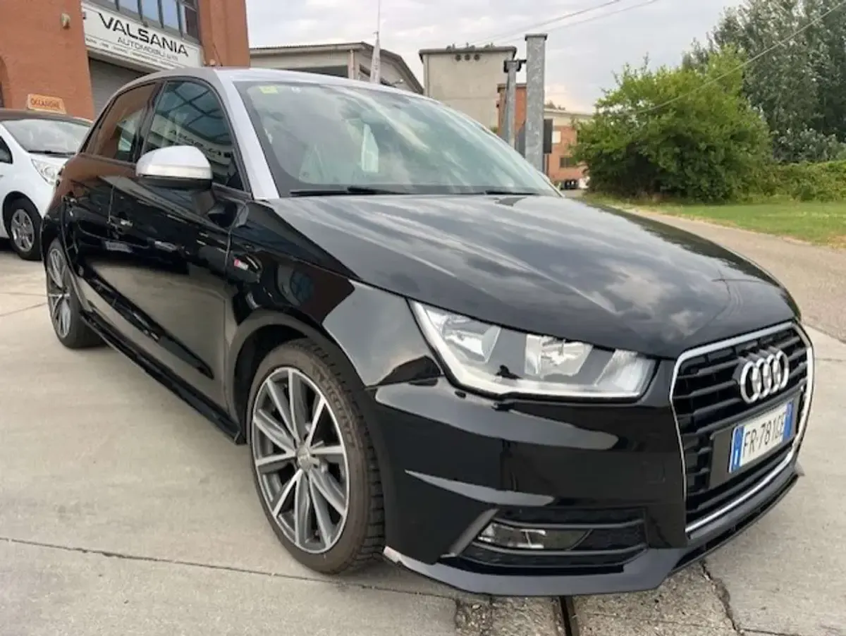 Usata Audi A1 Sportback Admired 90 CV (66 kW) 2018 Nero Utilitaria