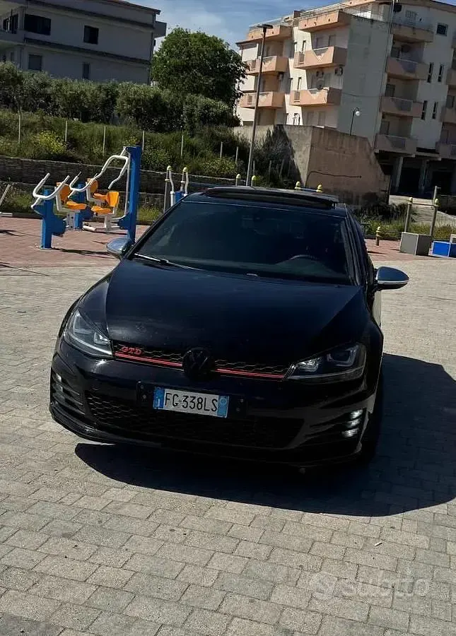 Usata VW Golf VII GTD 184 CV (135 kW) 2014 Nero Berlina
