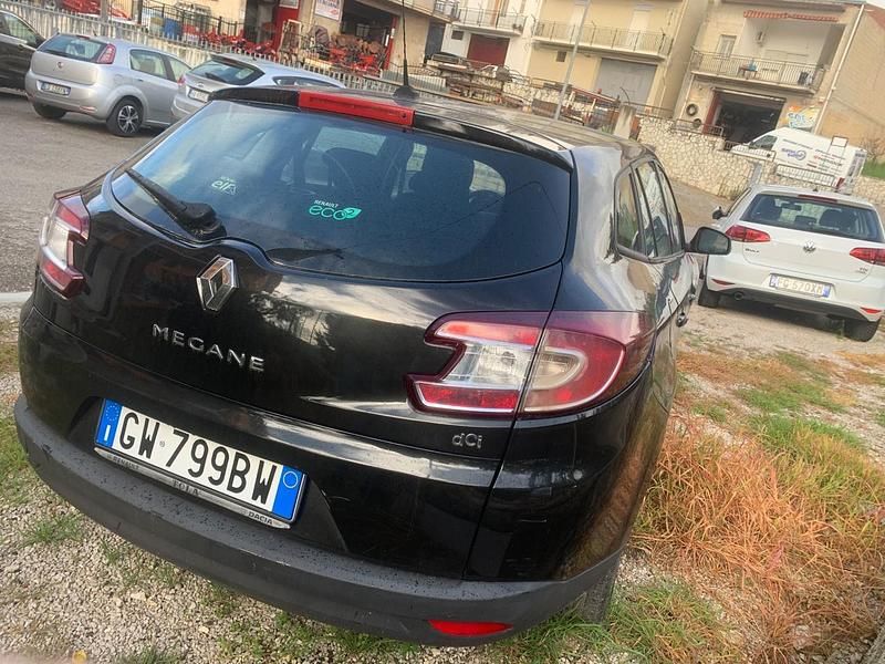 Usata Renault Mégane GT Line GT-Line 110 CV (80 kW) 2012 Nero Station wagon