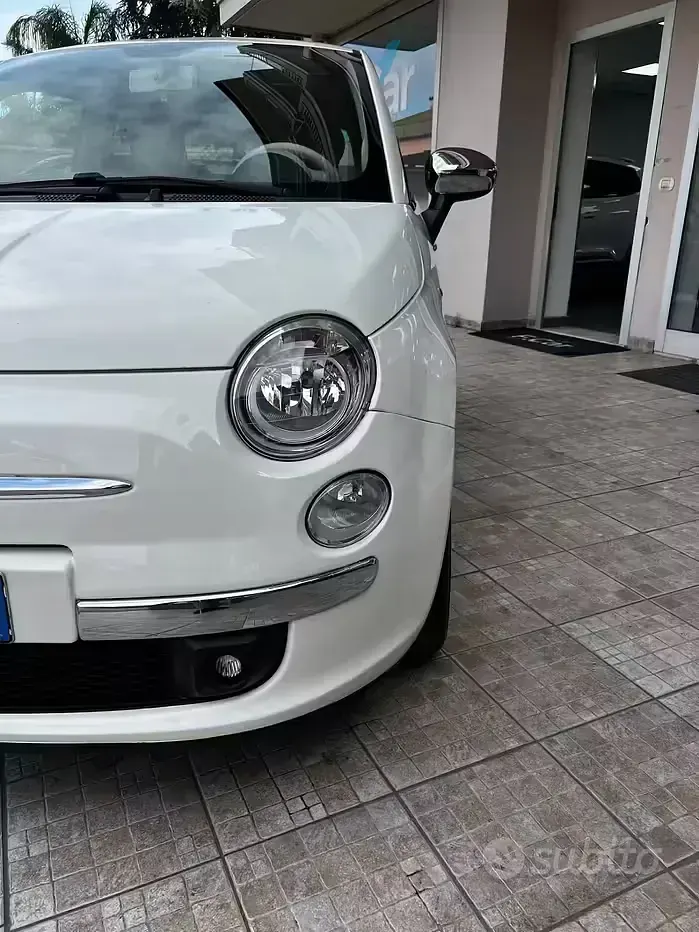 Usata Fiat 500 Pop Star 69 CV (50 kW) 2015 Bianco Utilitaria