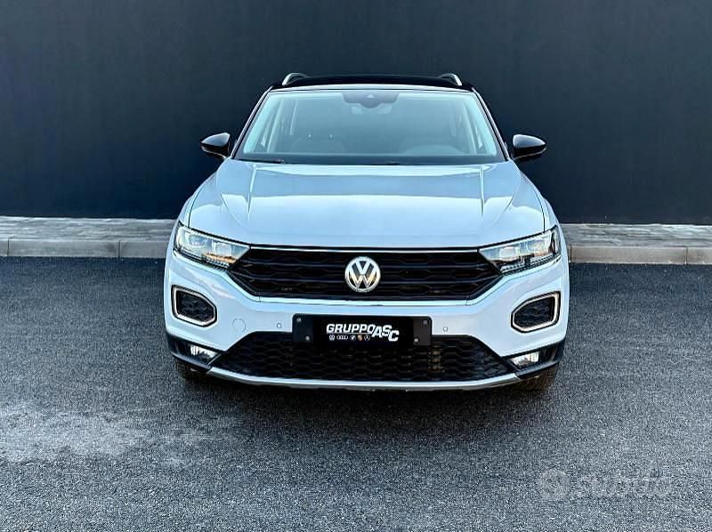 Usata VW T-Roc Advance 150 CV (110 kW) 2018 Bianco SUV