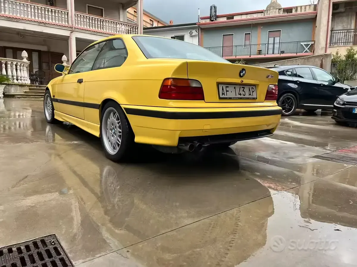 Usata BMW M3 286 CV (210 kW) 1995 Giallo Coupé