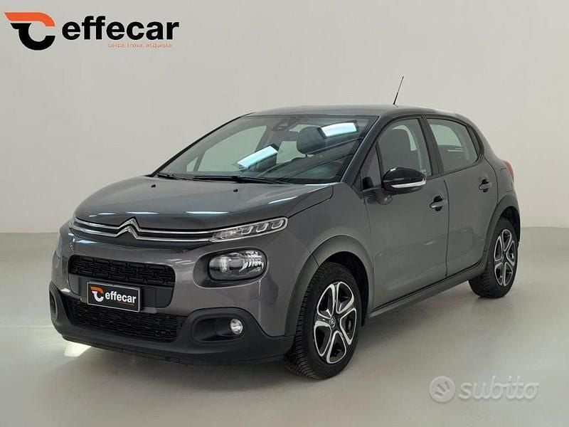 Usata Citroën C3 Feel 83 CV (61 kW) 2019 Grigio Utilitaria