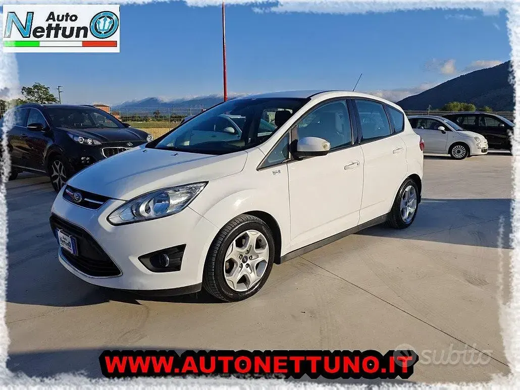 Usata Ford C-MAX Titanium 116 CV (85 kW) 2016 Bianco Monovolume
