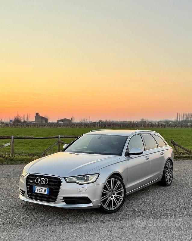 Usata Audi A6 S-Line 245 CV (180 kW) 2012 Grigio Station wagon