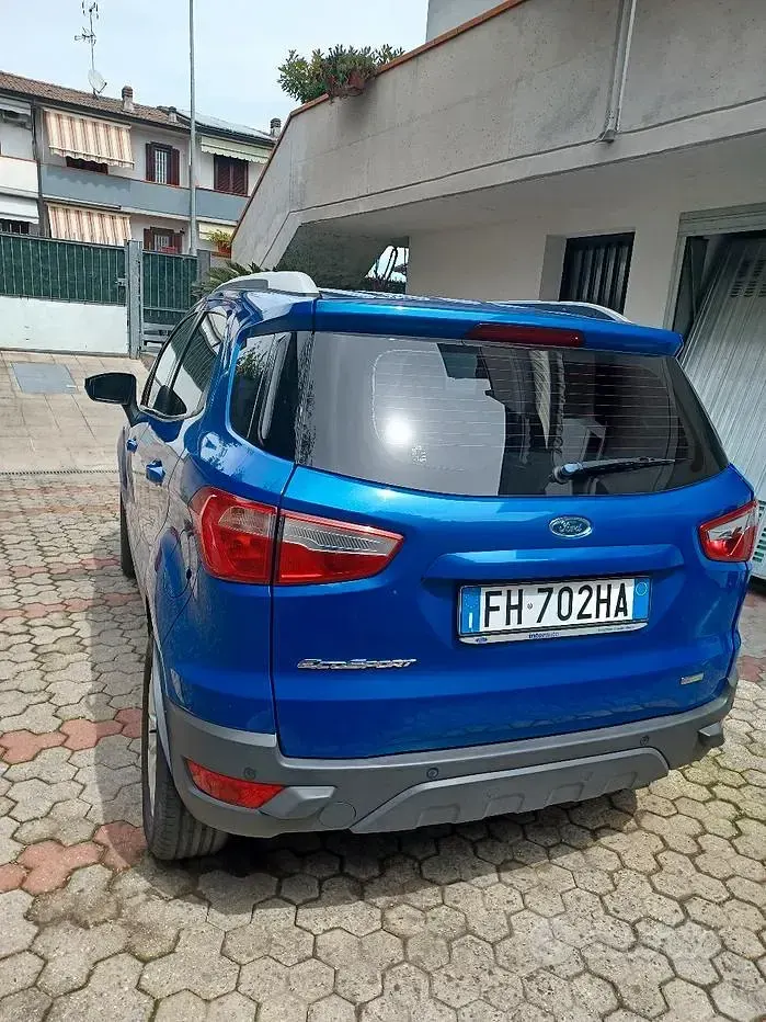 Usata Ford Ecosport 125 CV (91 kW) 2017 Blu SUV