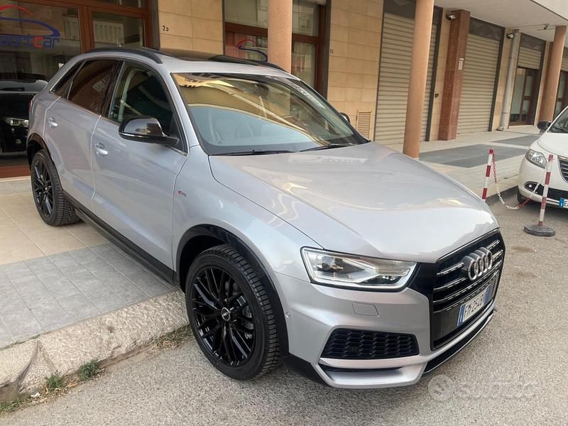 Usata Audi Q3 Competition 150 CV (110 kW) 2017 Argento SUV