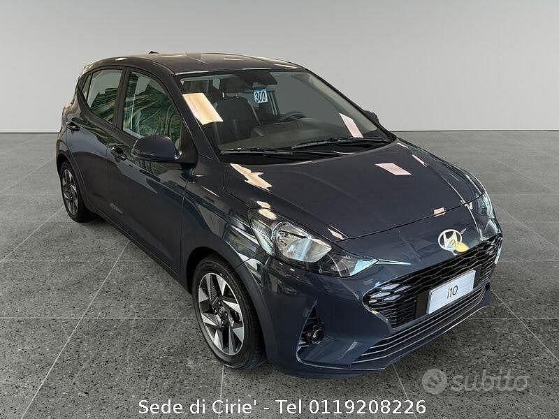 Nuova Hyundai i10 2025 Blu Utilitaria