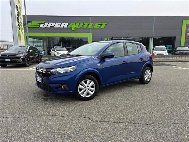 Usata Dacia Sandero Expression 101 CV (74 kW) 2023 Blu scuro Utilitaria
