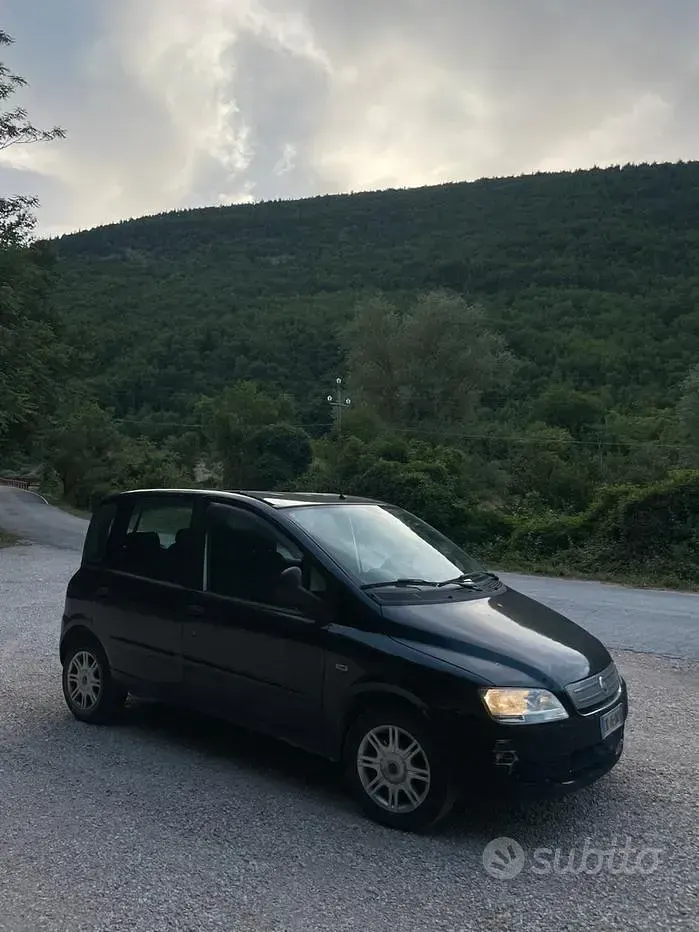 Usata Fiat Multipla 103 CV (75 kW) 2009 Nero Monovolume