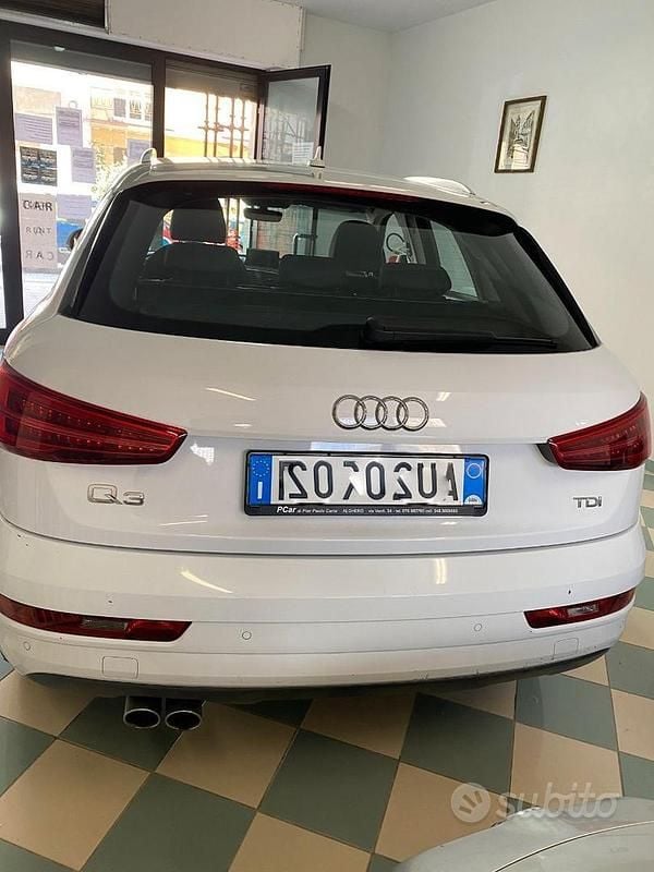 Usata Audi Q3 Business 150 CV (110 kW) 2018 Bianco SUV
