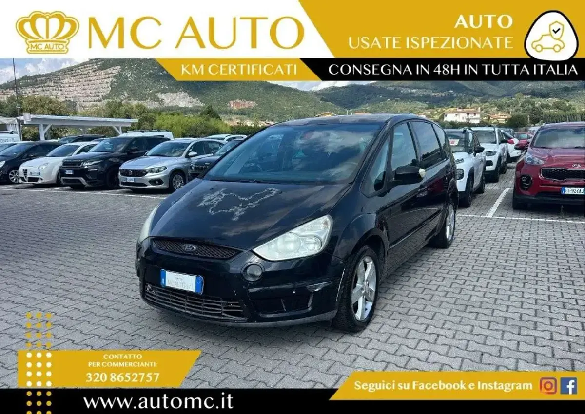 Usata Ford S-MAX S 140 CV (102 kW) 2007 Nero Monovolume