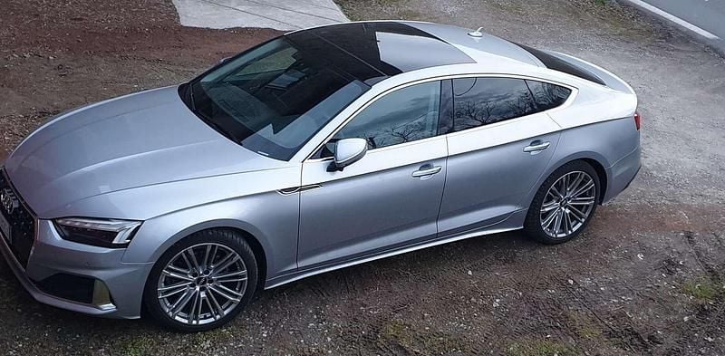 Käytetty Audi A5 Sportback Advanced Plus 163 HP (119 kW) 2020 Hopea Viistoperä