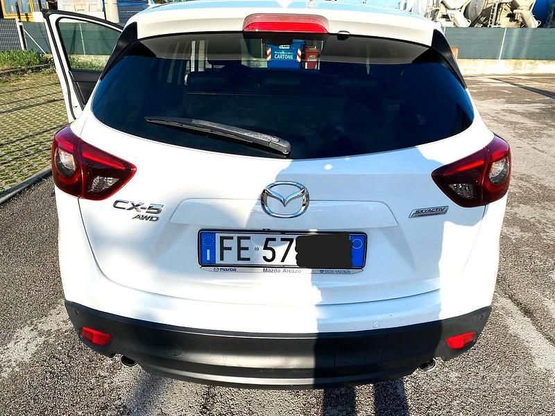 Usata Mazda CX-5 Exceed 175 CV (128 kW) 2016 Bianco SUV