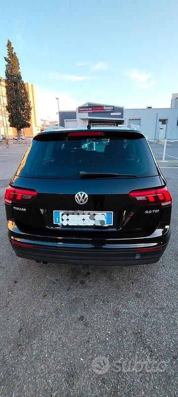 Usata VW Tiguan 150 CV (110 kW) 2017 Nero SUV