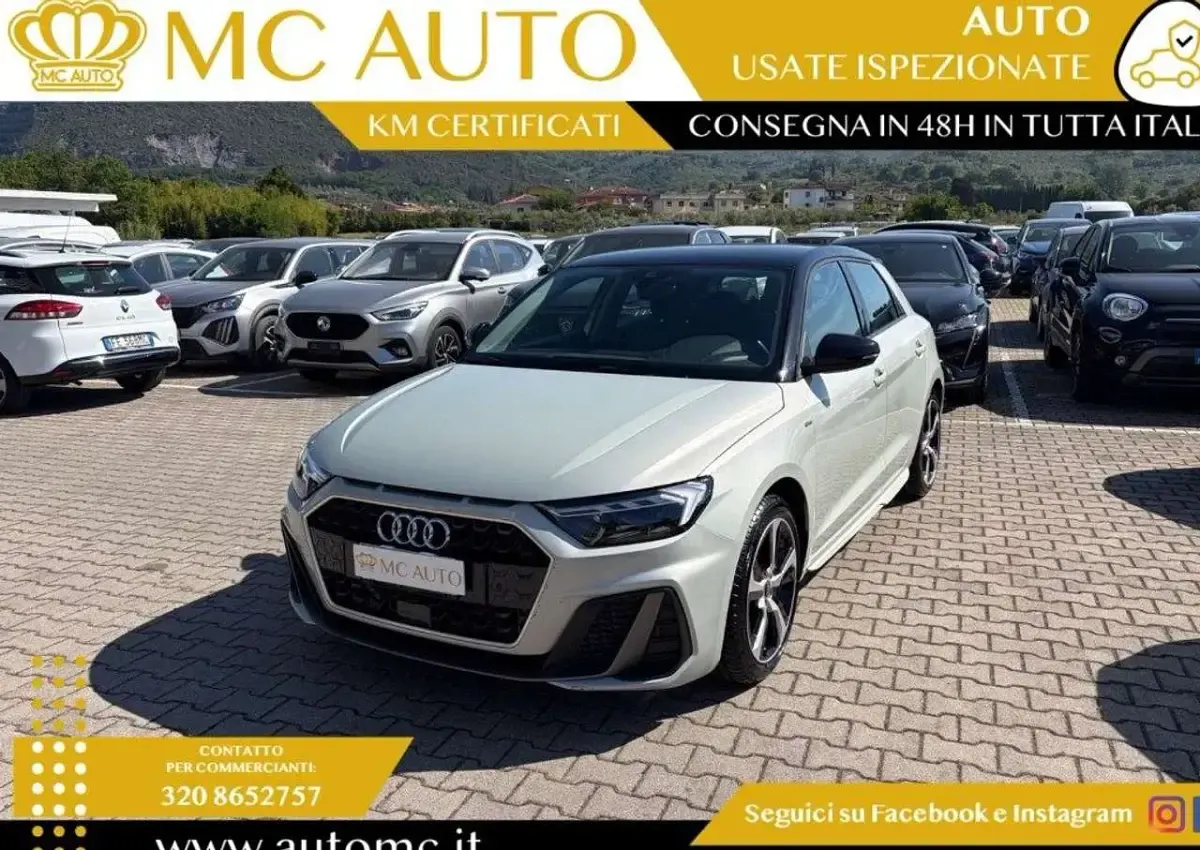 Usata Audi A1 S-Line 110 CV (80 kW) 2023 Bianco SUV