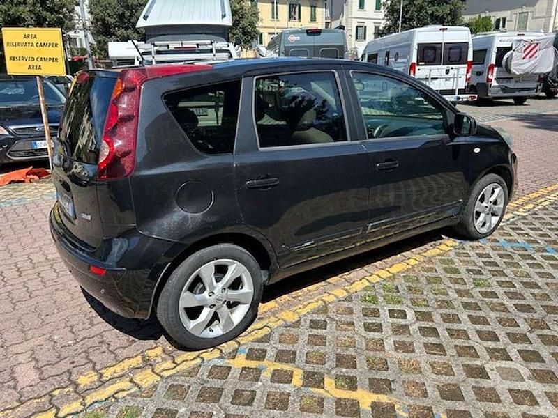 Usata Nissan Note Acenta 86 CV (63 kW) 2009 Nero Monovolume