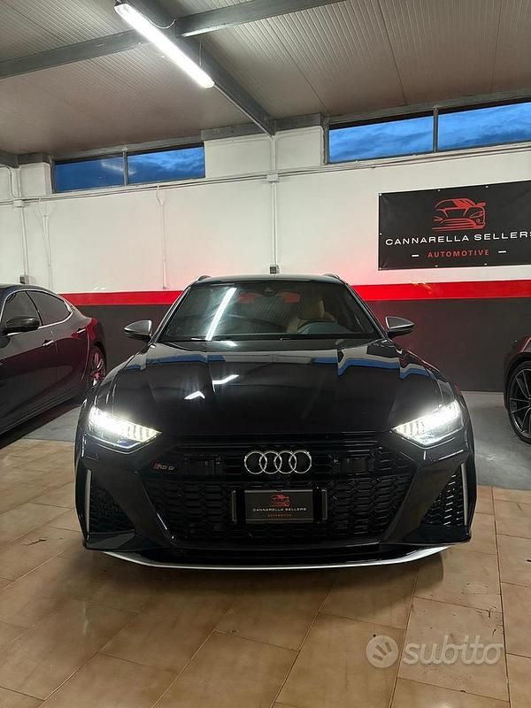 Usata Audi RS6 Performance 605 CV (444 kW) 2023 Nero Station wagon