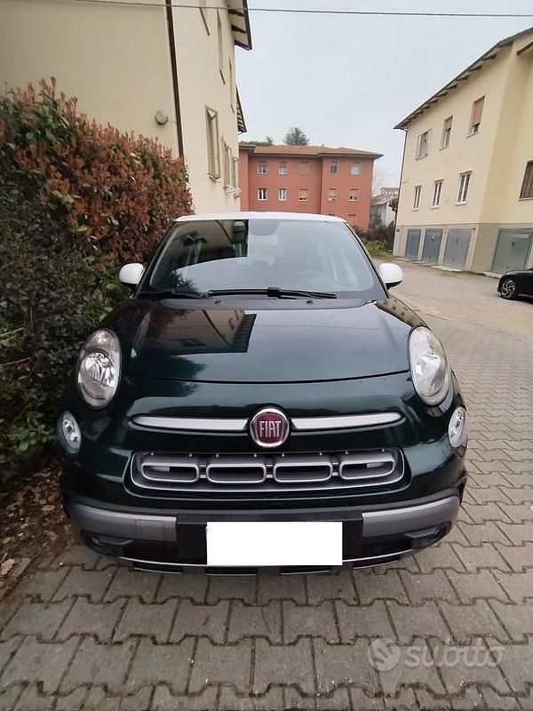 Usata Fiat 500L Cross 95 CV (69 kW) 2019 Verde Monovolume