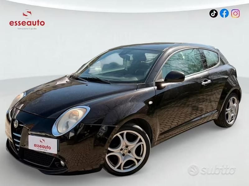 Usata Alfa Romeo MiTo Distinctive 79 CV (58 kW) 2010 Nero Utilitaria