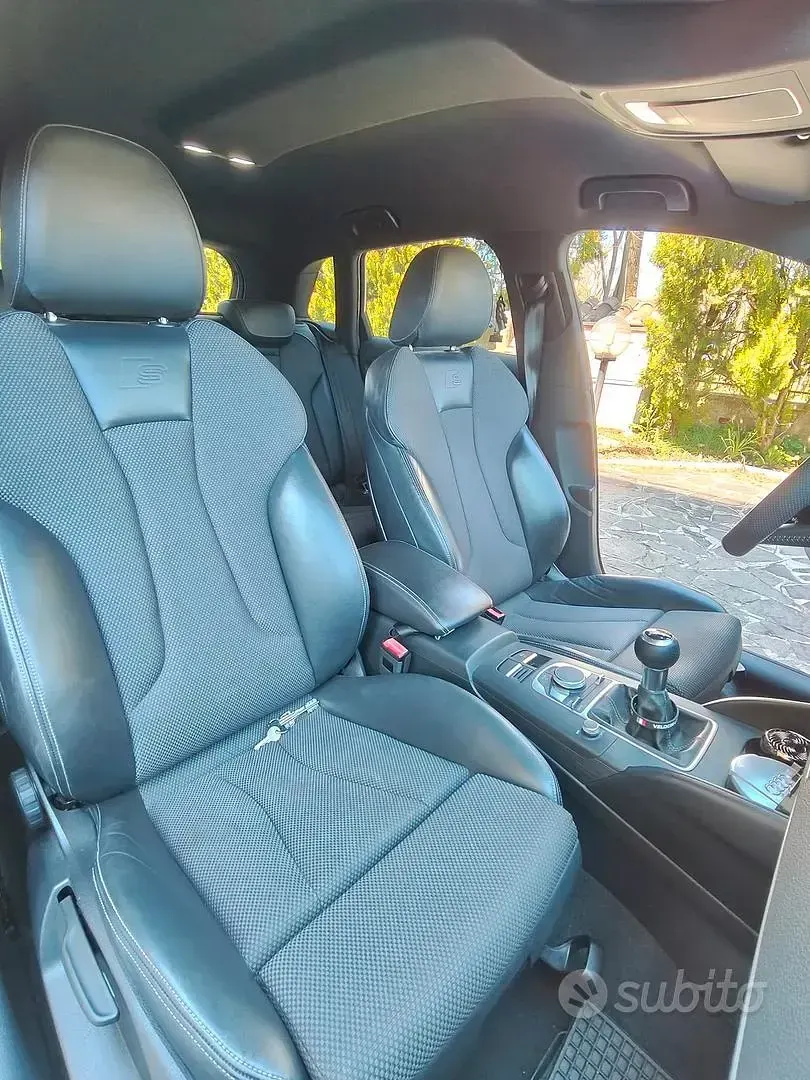 Usata Audi A3 S-Line 110 CV (80 kW) 2016 Bianco Berlina