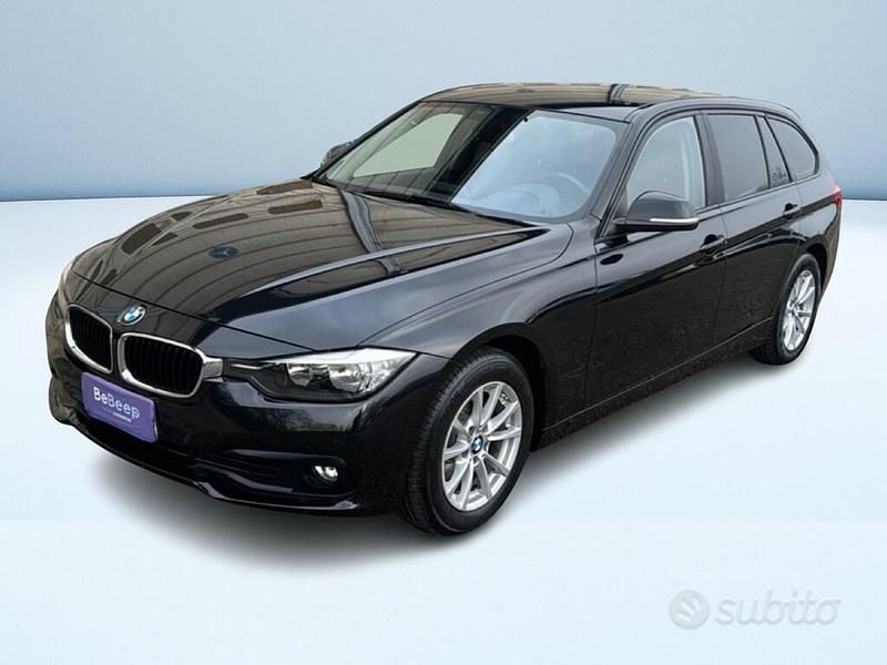 Usata BMW 318 Advantage 149 CV (109 kW) 2017 Nero Station wagon