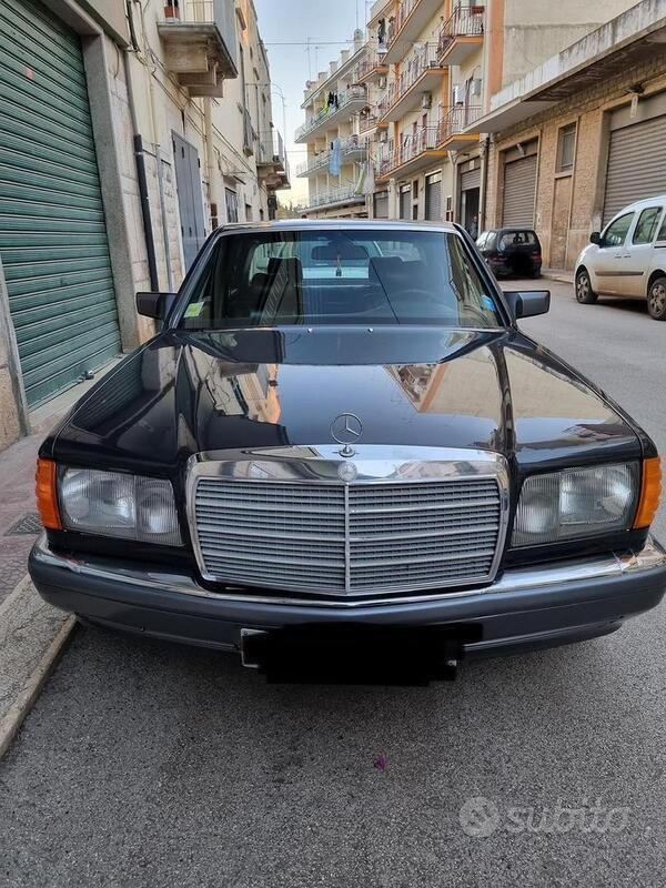 Usata Mercedes 300 SE 1989 Nero Utilitaria